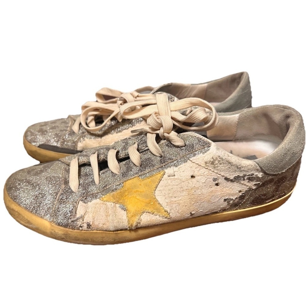 Golden Goose Stylish Sneakers with Gold Star size 41(unisex)